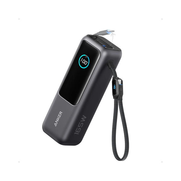 Anker Power Bank (25K, 165W, Built-In and Retractable Cables)