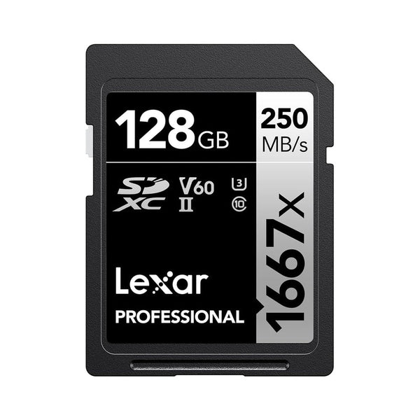 Lexar® Professional 128GB 1667x SDXC™ UHS-II