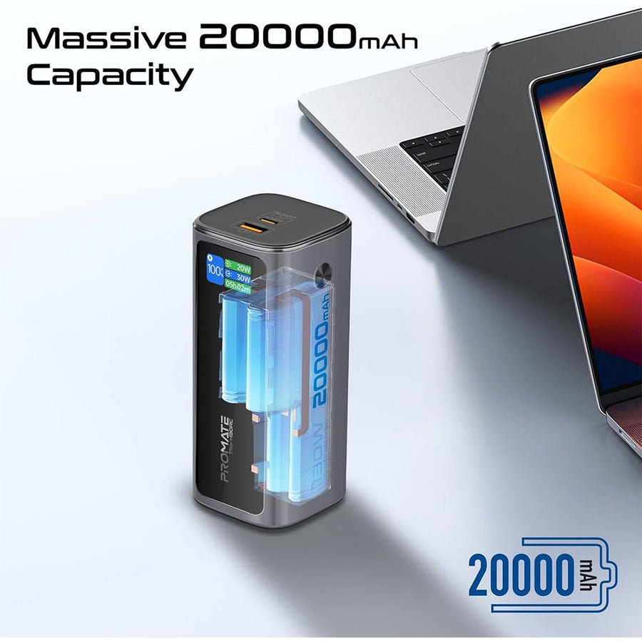 130W Multi-Port 20000mAh Power Bank (Titan-130R)
