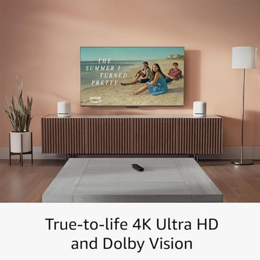 Amazon Fire TV Stick 4K (2nd Gen) 8GB Ultra HD Streaming Media Player – Wi-Fi 6, Dolby Vision & Alexa Voice Remote