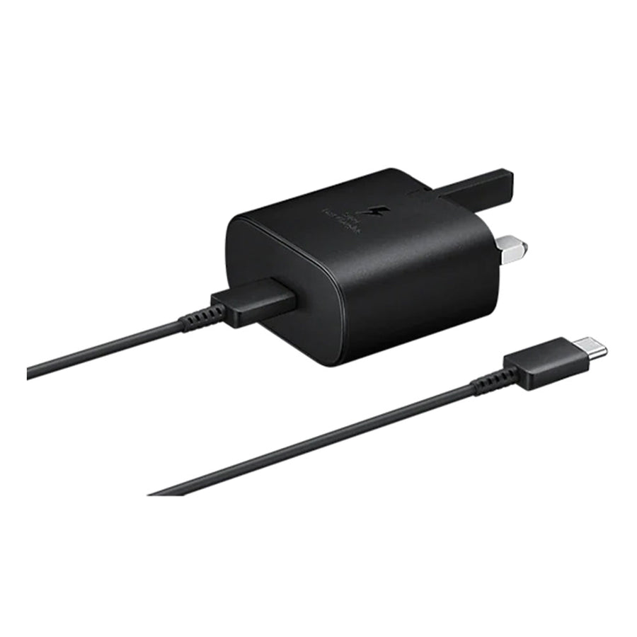 Samsung Super Fast Charging 25W Travel Adapter + USB Type-C to Type-C Cable