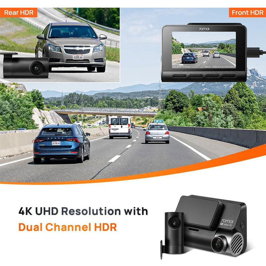70mai A810 4K Dash Cam -2 Set