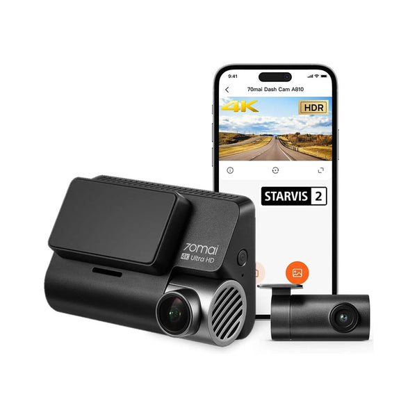 70mai A810 4K Dash Cam -2 Set
