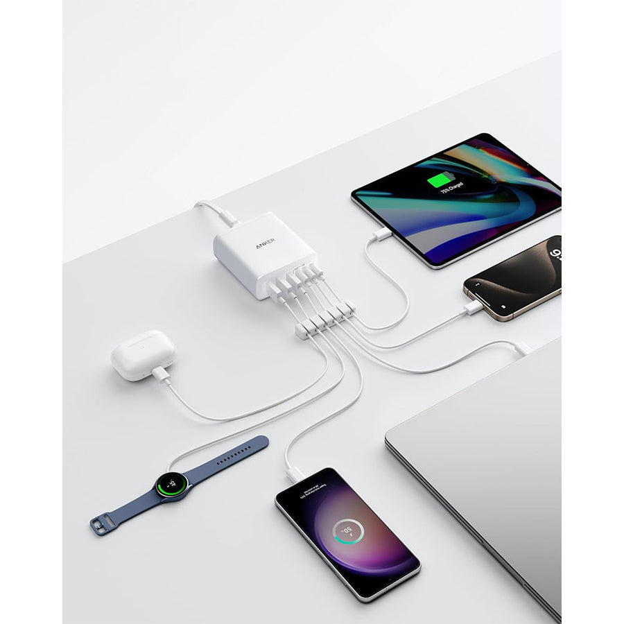 Anker 6 Ports 112W USB-C Charger