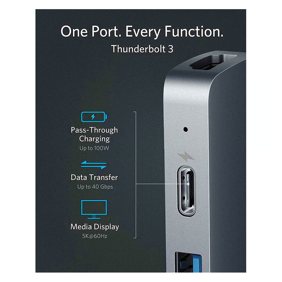 Anker A8371 PowerExpand 7-in-2 USB-C Hub