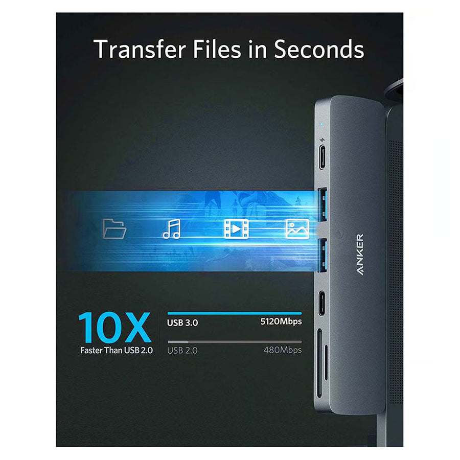 Anker A8371 PowerExpand 7-in-2 USB-C Hub