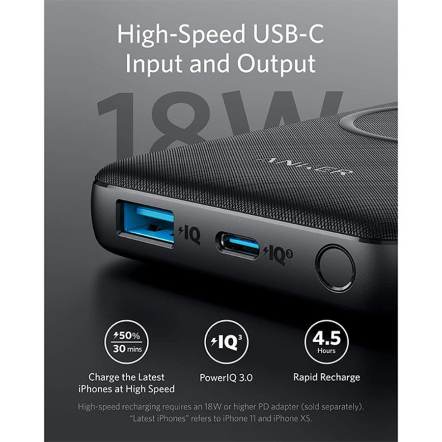 Anker PowerCore III Sense 10K Wireless Power Bank