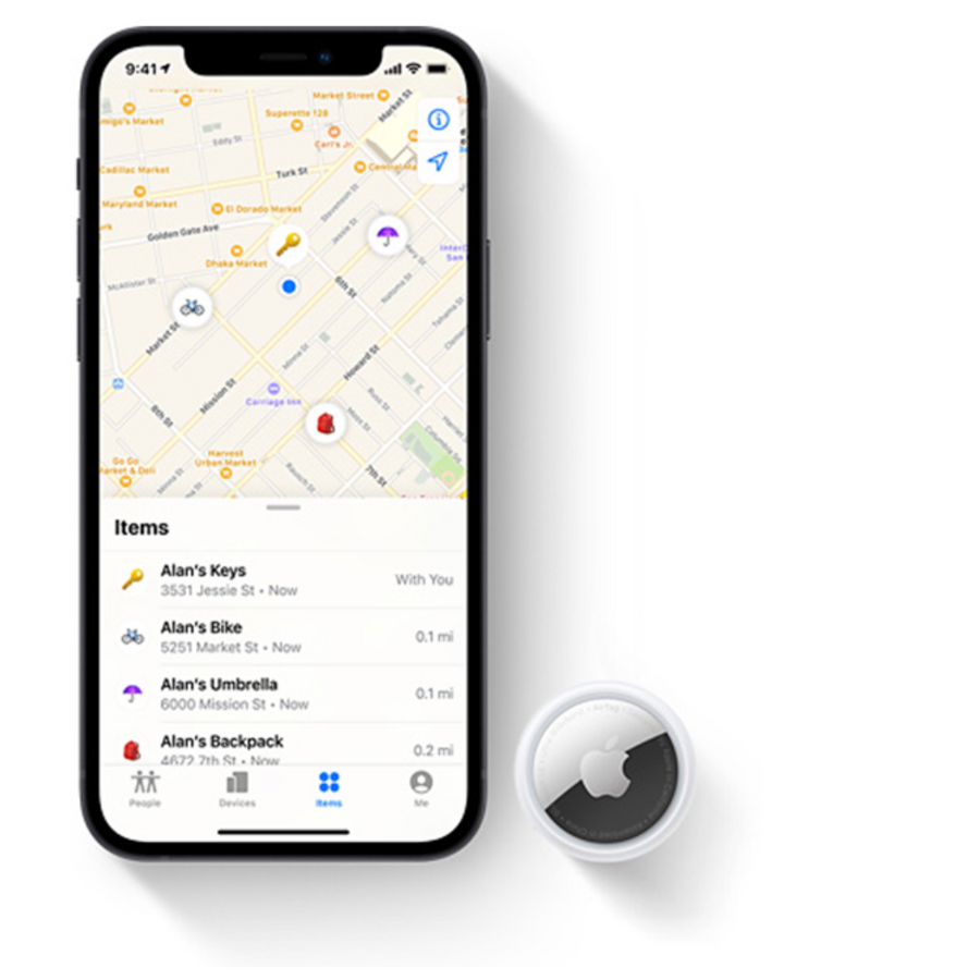Apple AirTag - Smart Item Tracker with Precision Finding