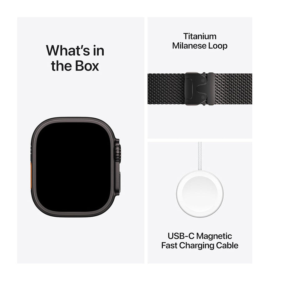 Apple Watch Ultra 2 49mm Smartwatch Natural Milanese Loop
