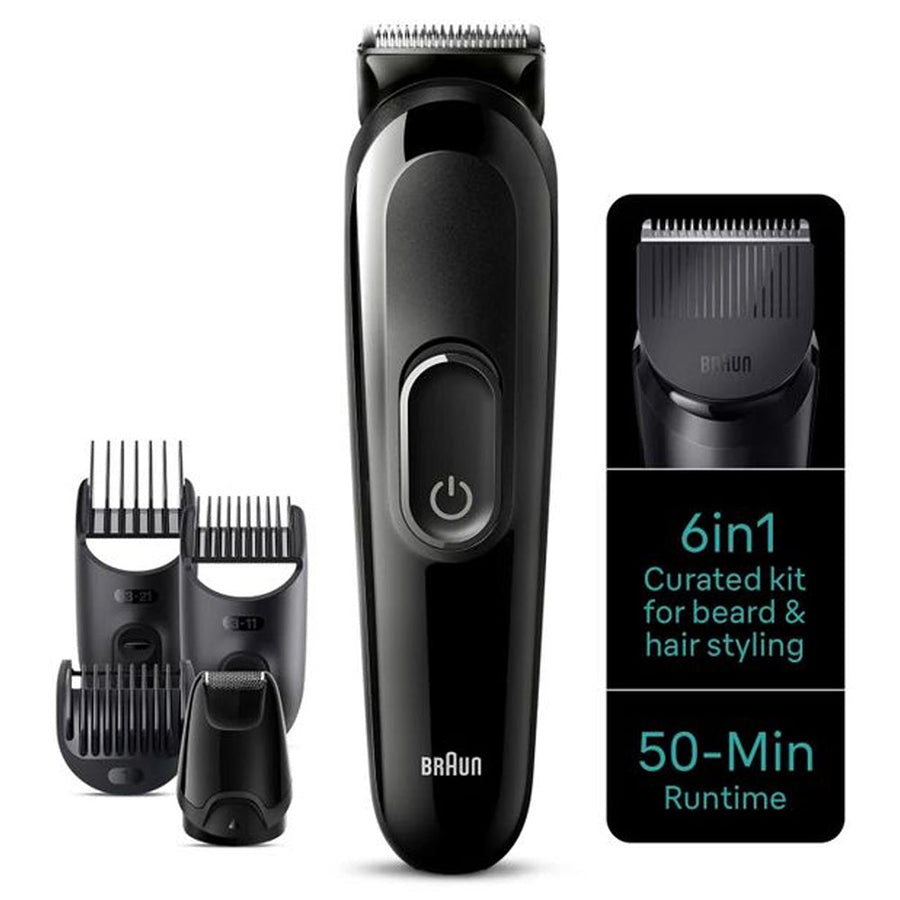 Braun 6-in-1 Beard & Hair Grooming Kit MGK3410
