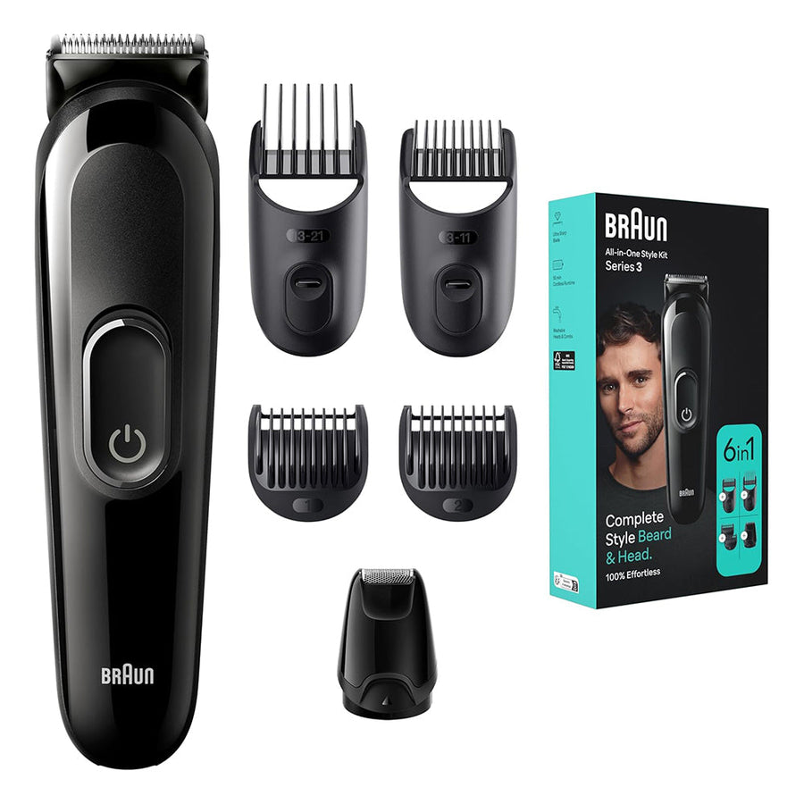 Braun 6-in-1 Beard & Hair Grooming Kit MGK3410