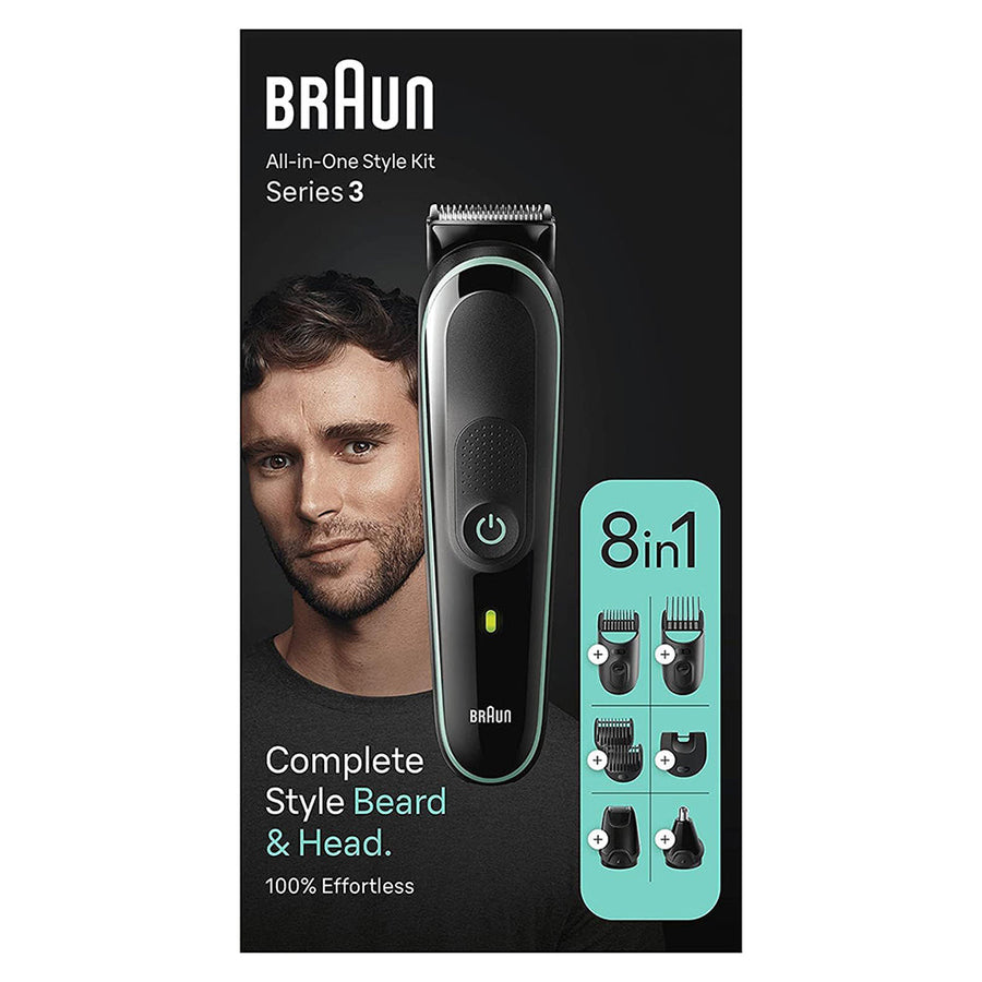 Braun 8-in-1 Beard & Hair Grooming Kit MGK3440