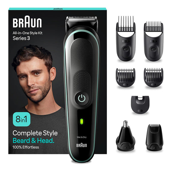 Braun 8-in-1 Beard & Hair Grooming Kit MGK3440