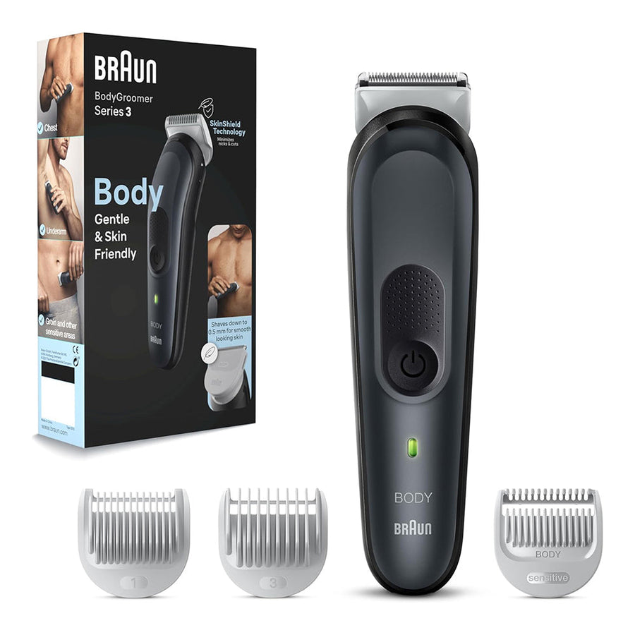 Braun Series 3 Body Groomer Intimate Shaver for Men
