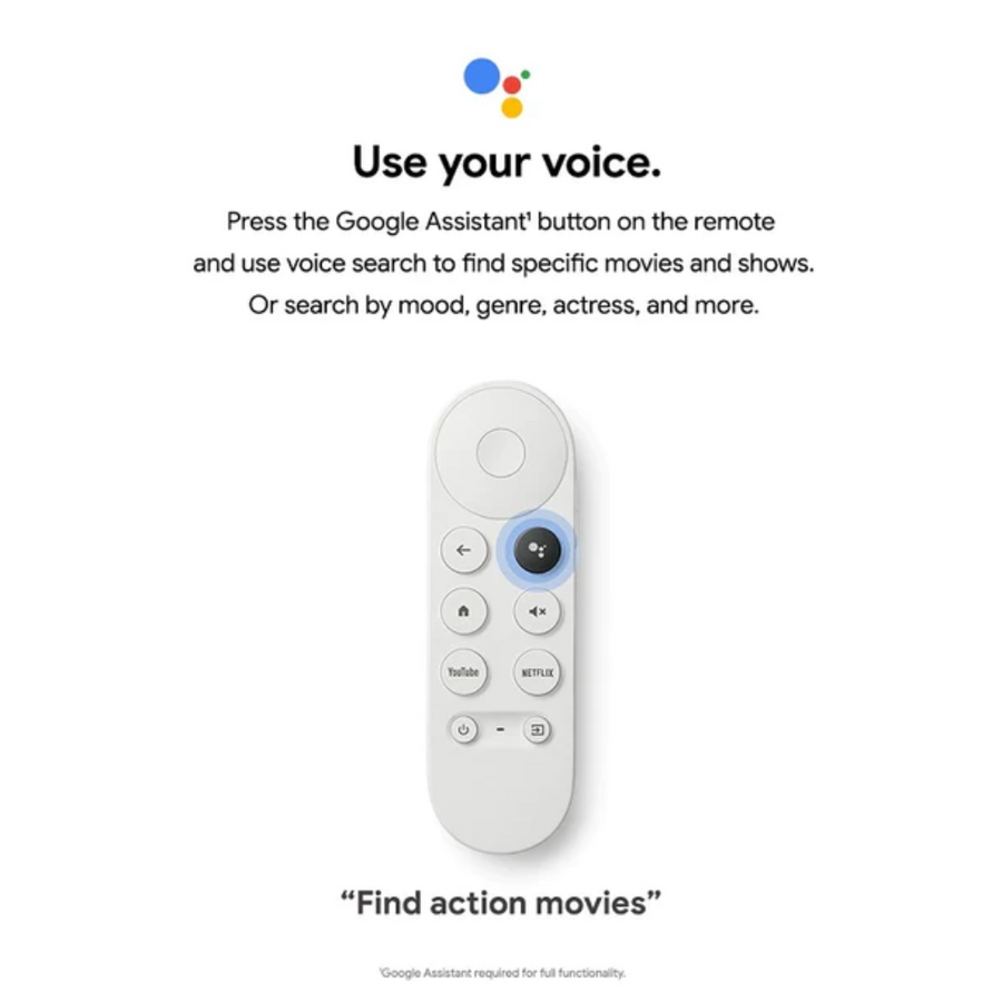 Google Chromecast 4K with Google TV
