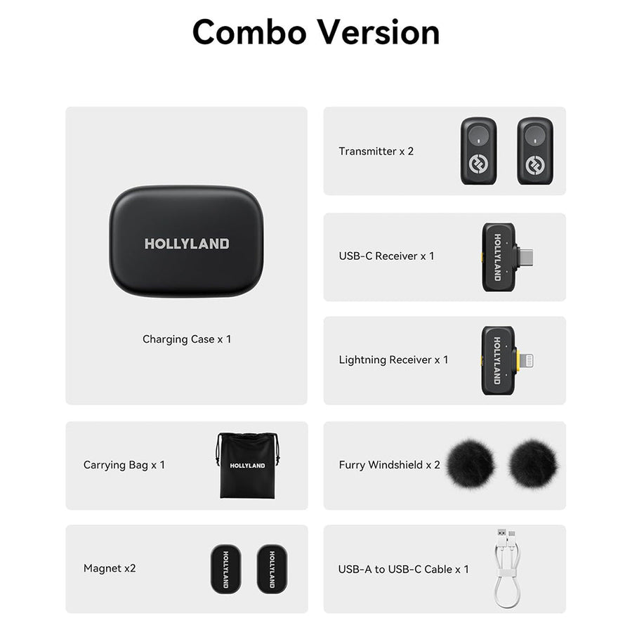 Hollyland LARK A1 Combo Wireless Microphone