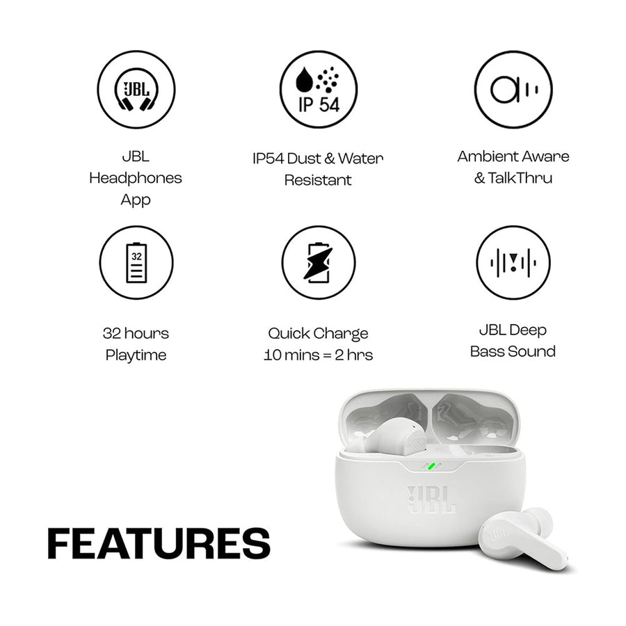 JBL Wave Beam True Wireless Earbuds