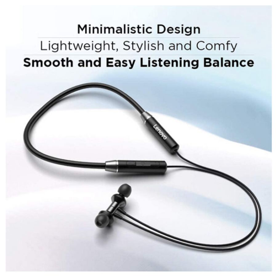 Lenovo HE05 Bluetooth Neckband Earphones