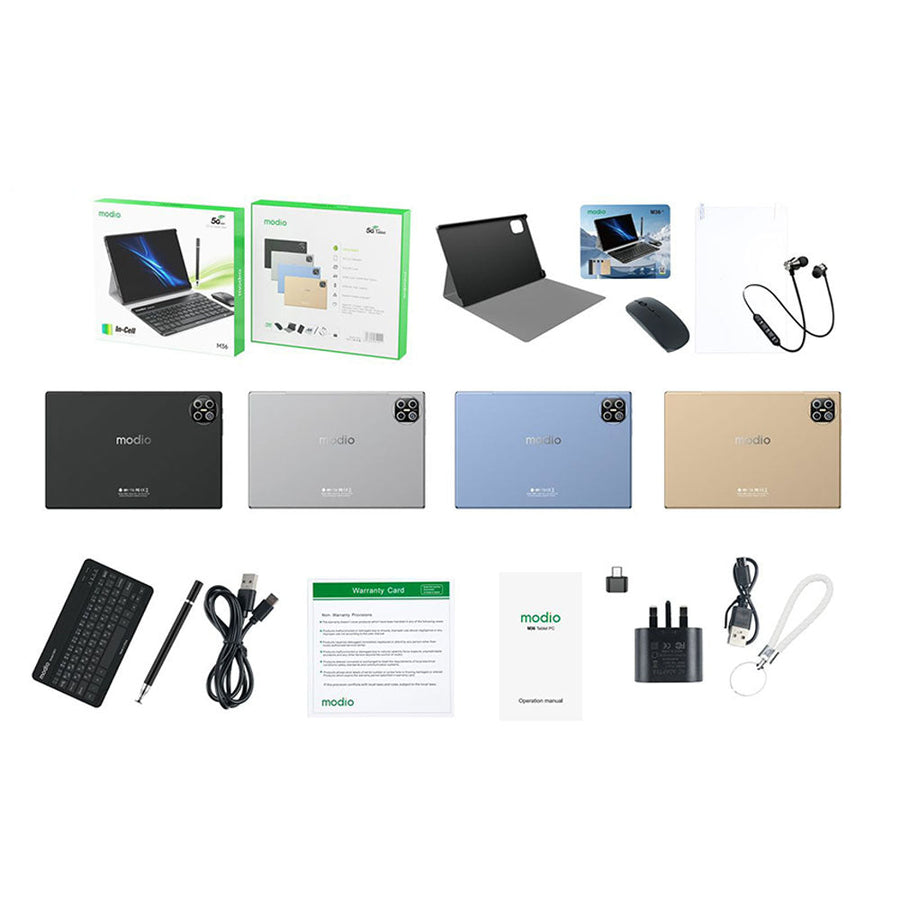 Modio M36 5G 12GB RAM 512GB 10.1 Inch Tablet