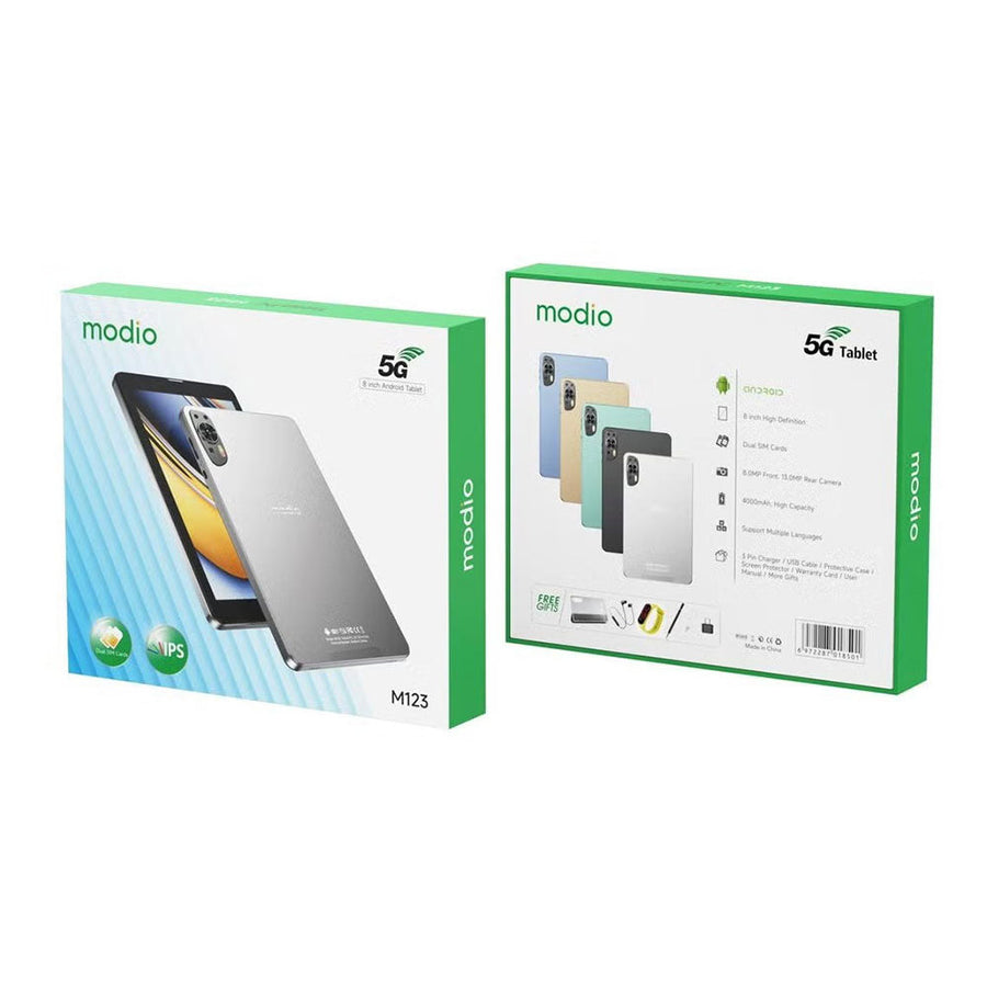 Modio M123 5G 8GB RAM 512GB Tablet With Keyboard