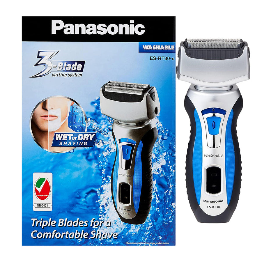 Panasonic Es-Rt30 Rechargeable Blade Shaver for Men