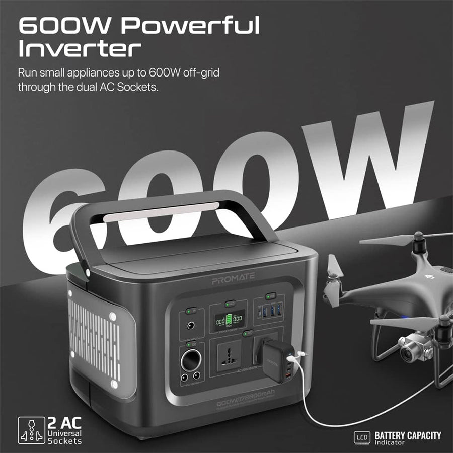 Promate PowerMine-600 Portable Station 600W
