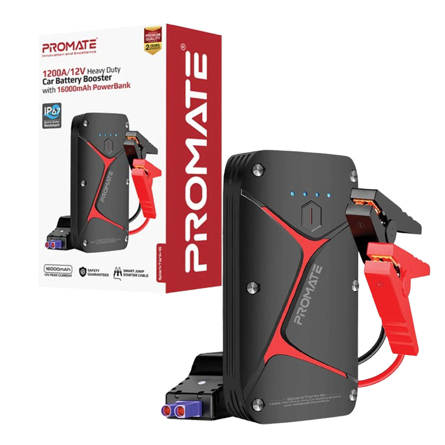 Promate (SparkTank-16) Car Jump Starter Power Bank