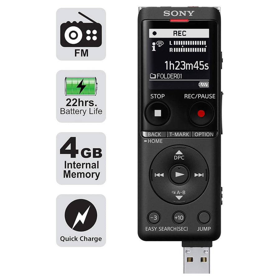 Sony ICD-UX570F – Stereo IC Recorder