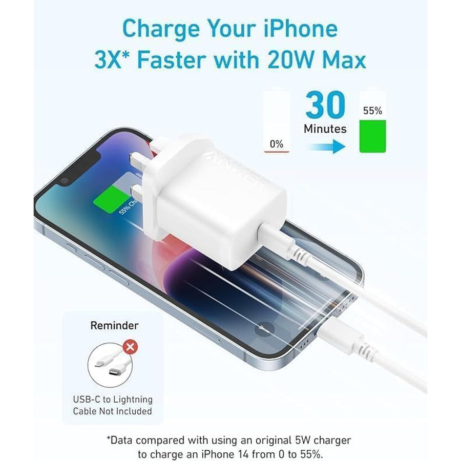 Anker B2347K21 20W Fast Charger Adapter