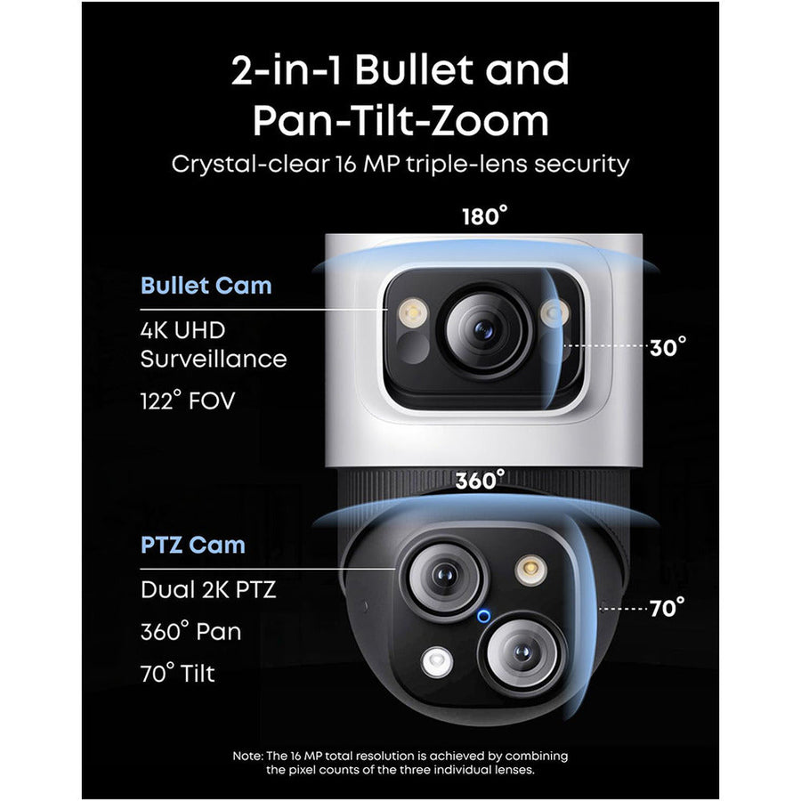 Anker Eufy Security PoE Bullet-PTZ CCTV Camera