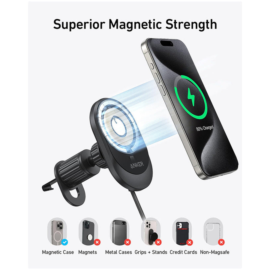 Anker MagGo Wireless Car Charger 25W-B2932111
