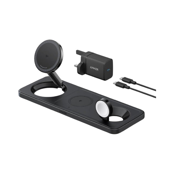 Anker MagSafe Foldable 3-in-1 Wireless Charging Station