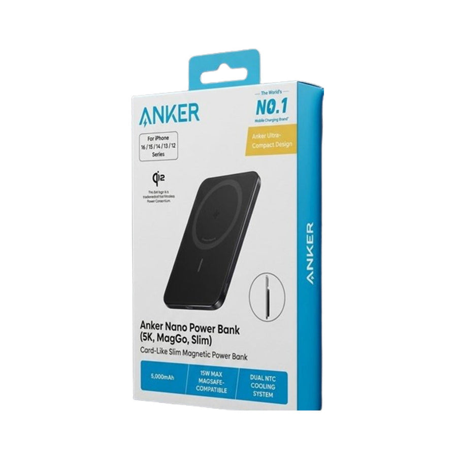 Anker Nano Power Bank (5k MagGo Slim)