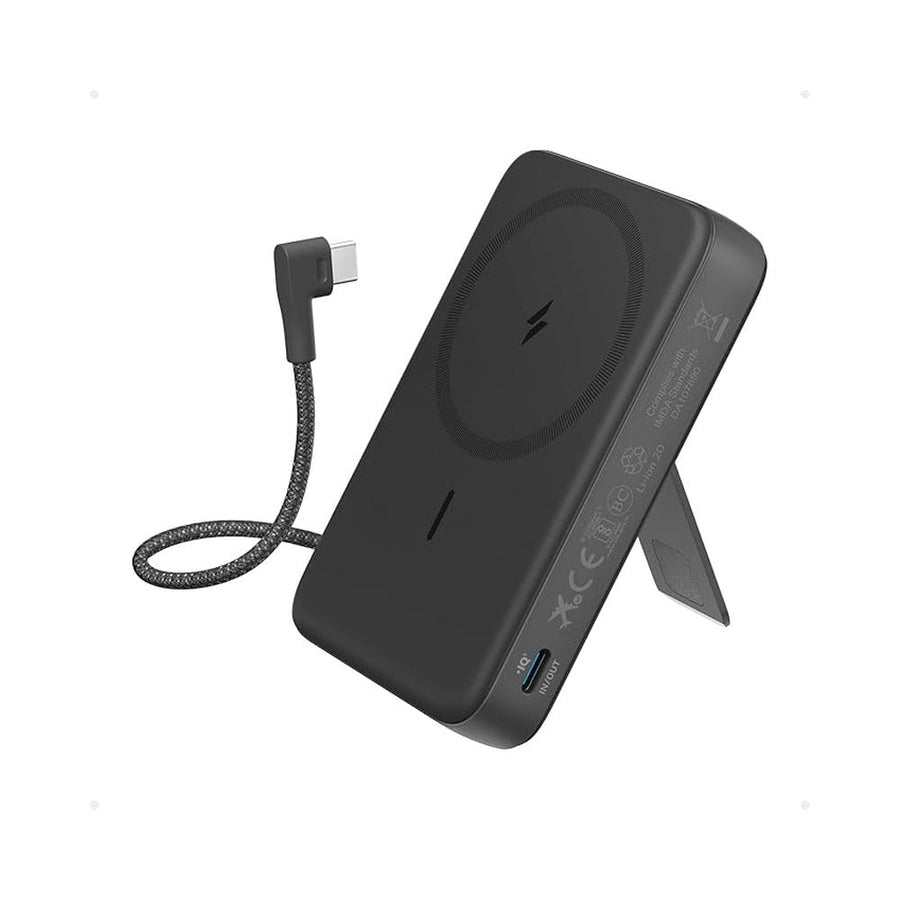 Anker Zolo A1685H11 10,000mAh 30W Magnetic Wireless Power Bank with Built-In USB-C Cable