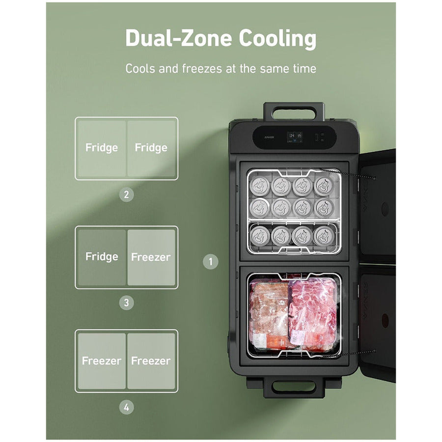 Anker Powered Cooler 40-(A17A12M1)