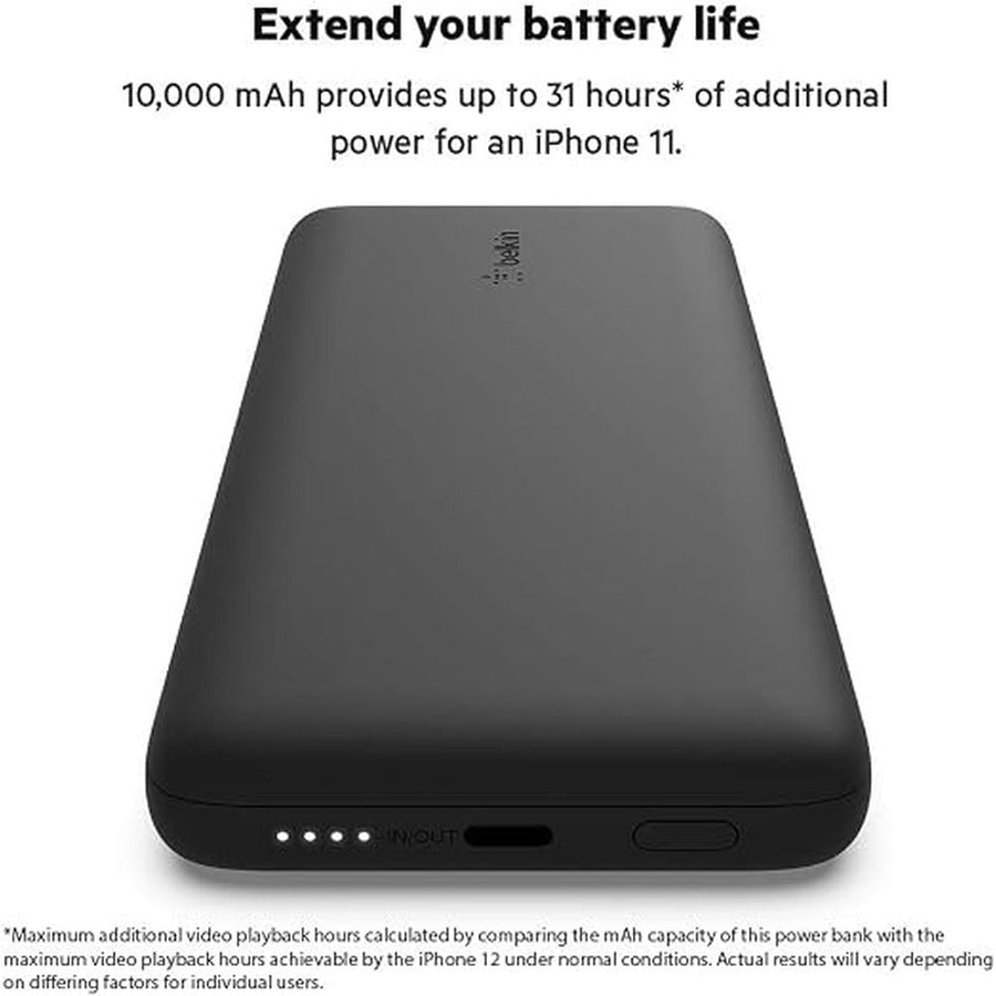 Belkin BoostCharge 10,000mAh 15W Power Bank