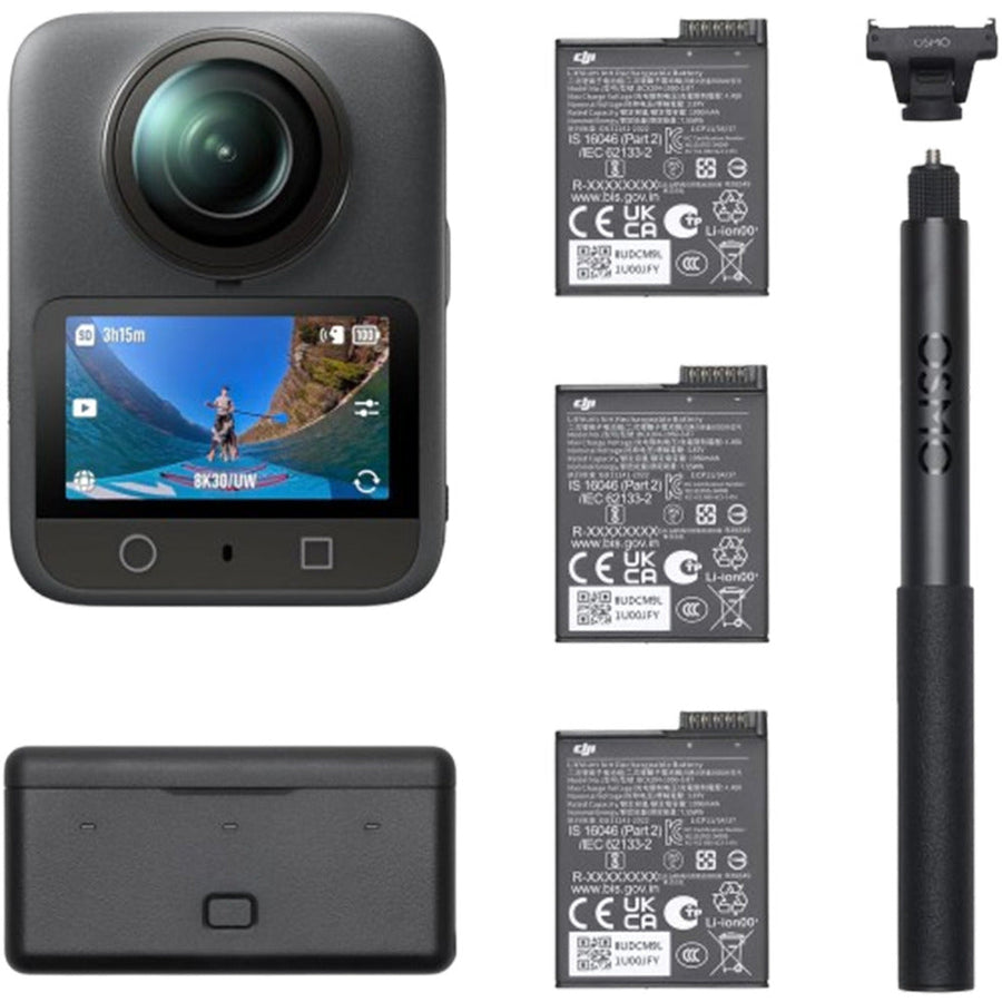 DJI Osmo 360 Adventure Combo Black Action Camera