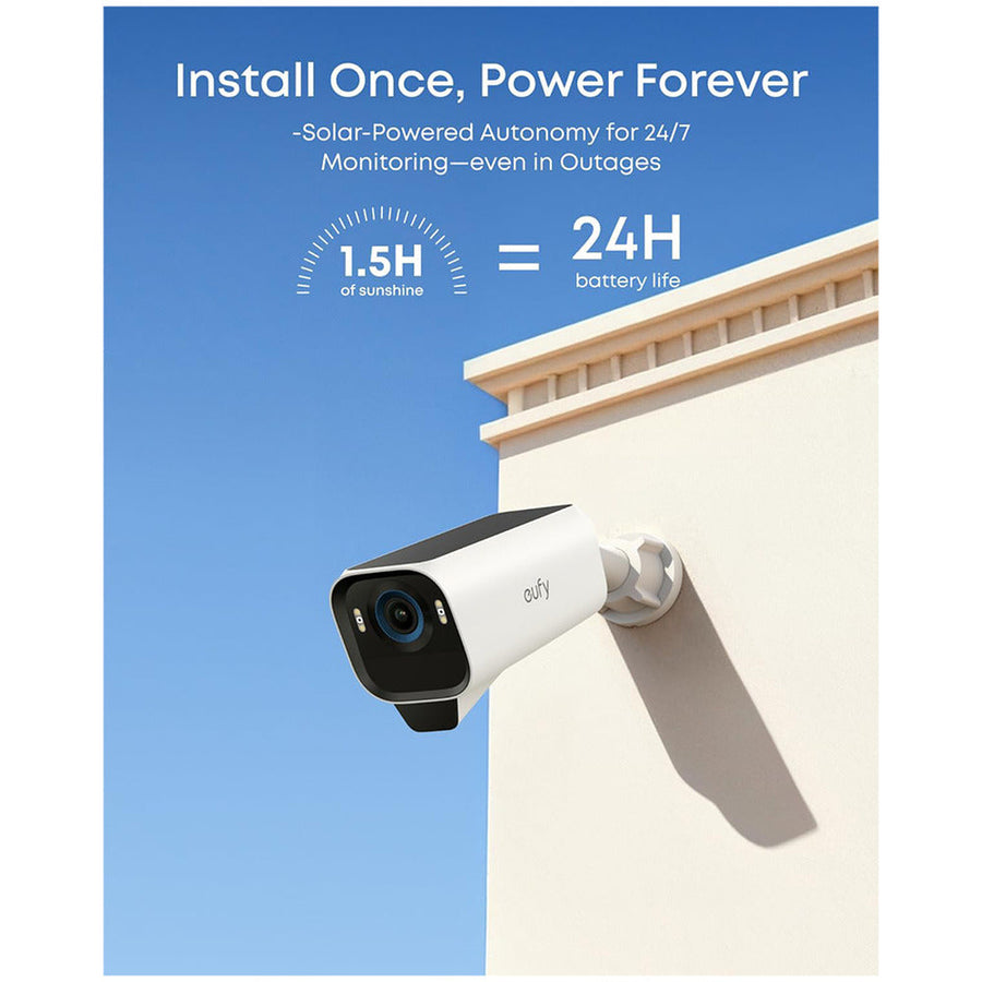 Eufy T88943W1 S3 Pro Security 4+1 Camera Kit