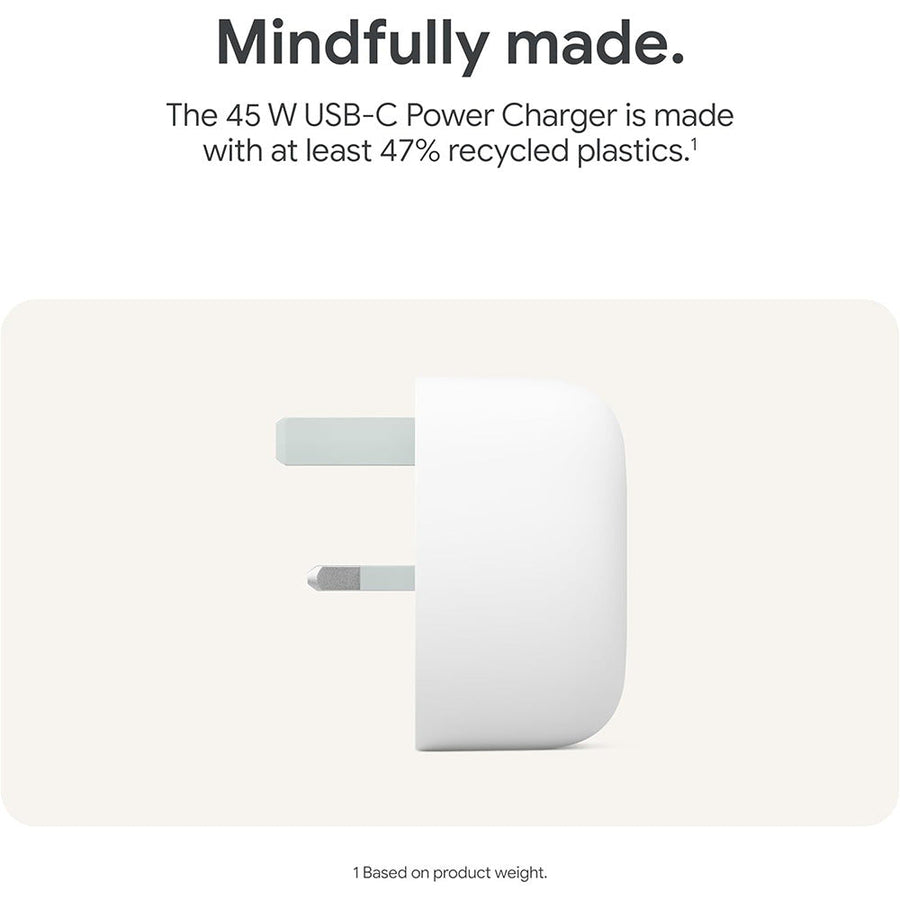 Google 45W USB-C Power Charger
