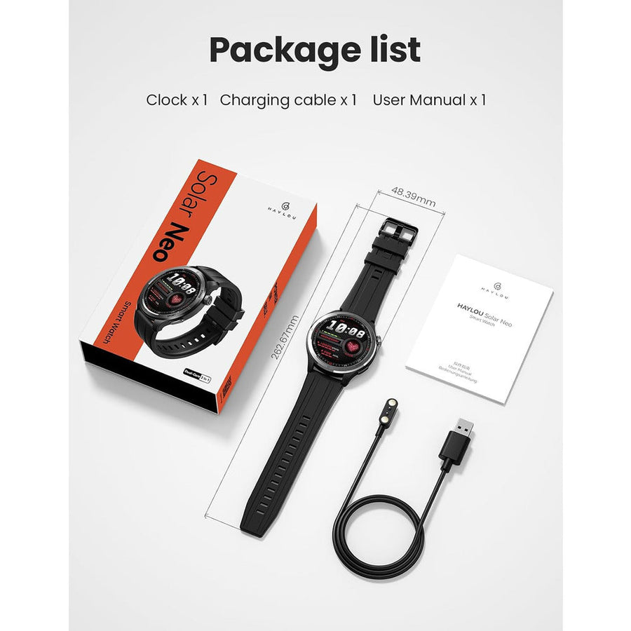Haylou Solar Neo 1.53" HD Bluetooth Calling Smartwatch