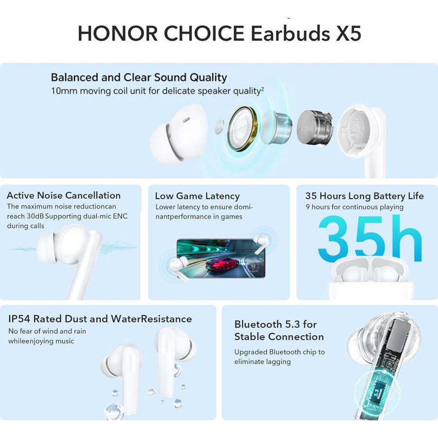 Honor Choice Earbuds X5