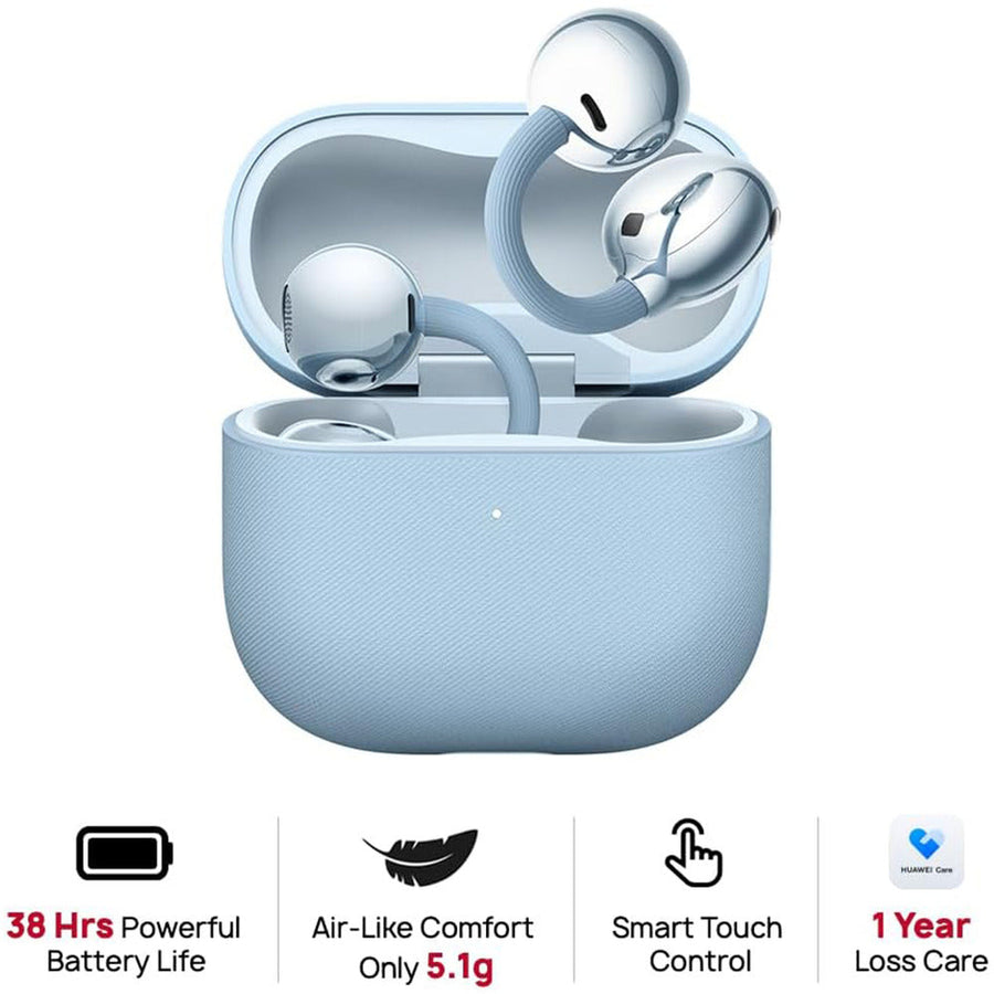 Huawei FreeClip 2 Open-Ear True Wireless Earbuds with Adaptive Volume & Crystal-Clear Calls