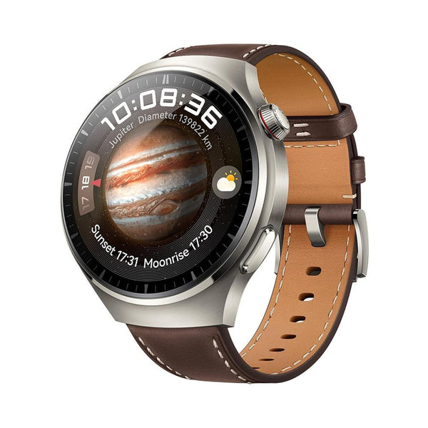 Huawei Watch 4 Pro – Dark Brown Strap