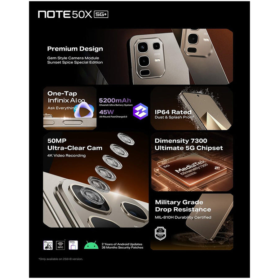 Infinix Note 50X 5G 8/256GB