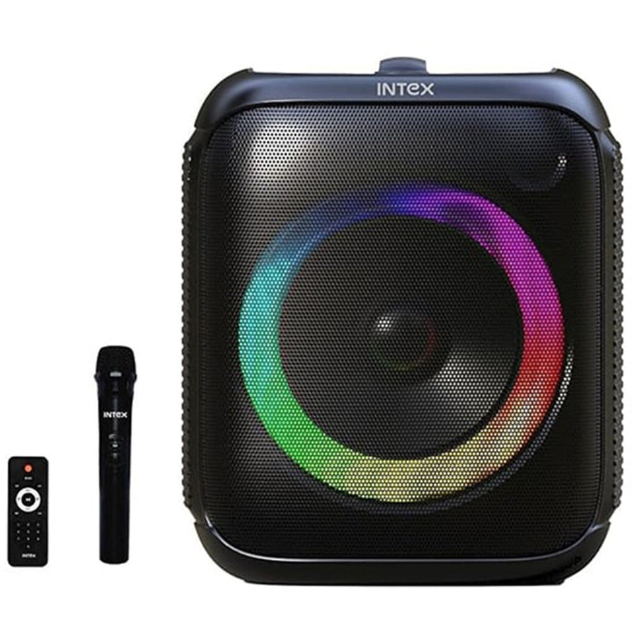 Intex T1803 Rechargable Sound Station 8-inch Zoom Party Speaker with Mic