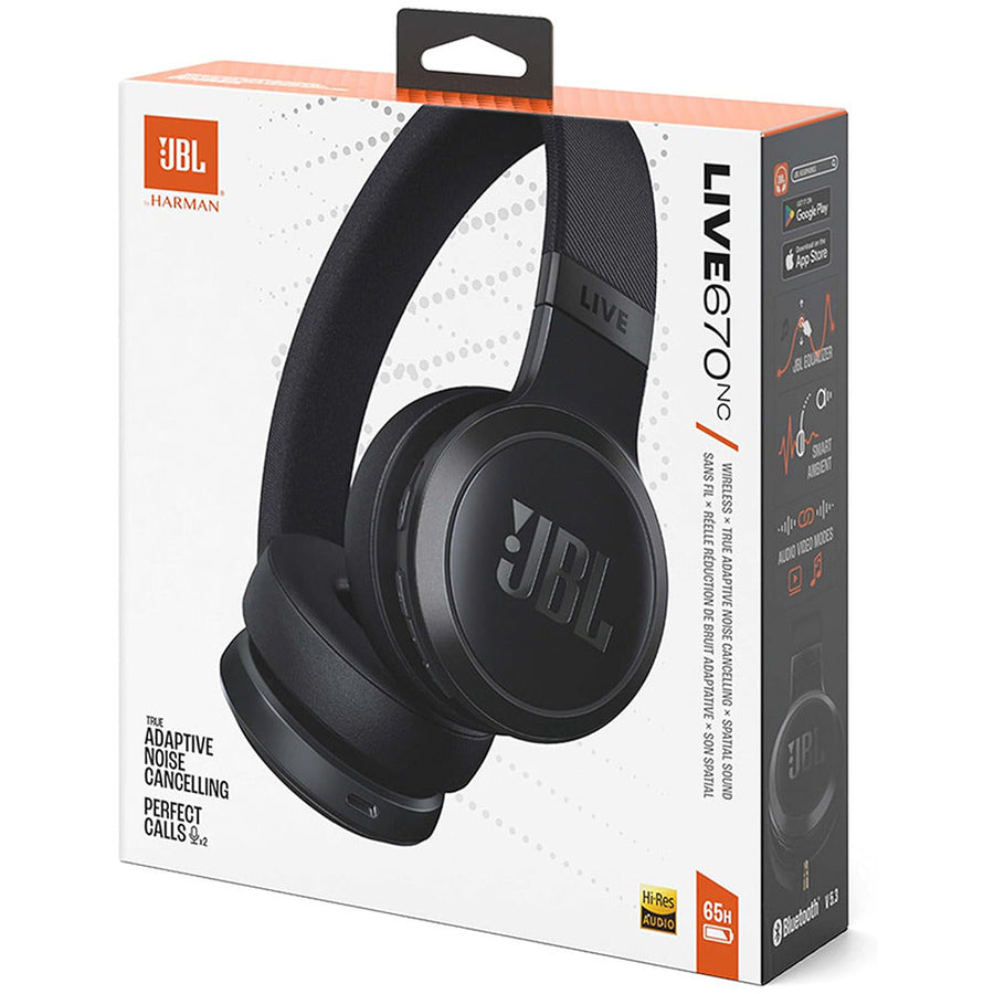 JBL Live 670NC Wireless Headphones