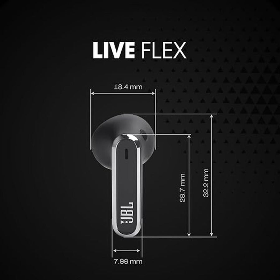 JBL Live Flex True Wireless Open-Ear Noise Cancelling Earbuds