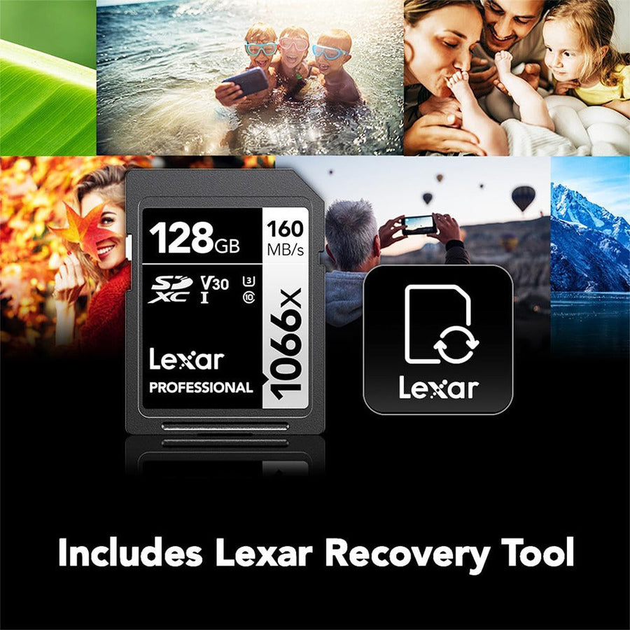 Lexar® Professional 128GB 1066x SDXC™ UHS-I