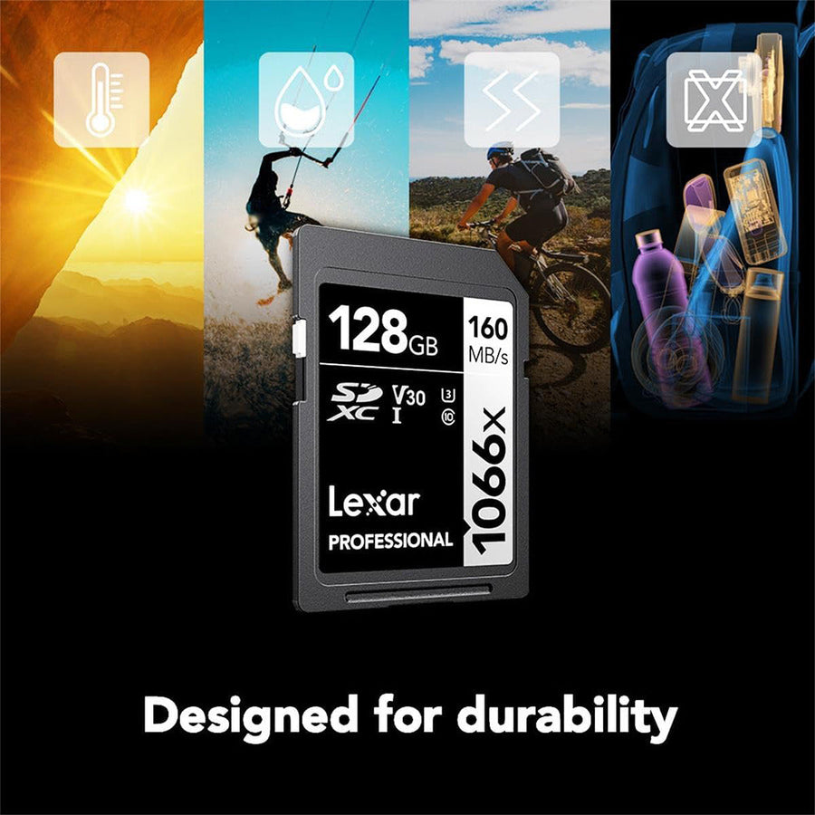 Lexar® Professional 128GB 1066x SDXC™ UHS-I