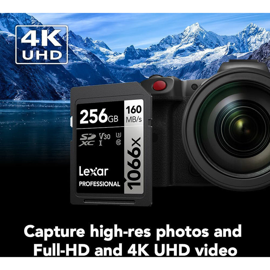 Lexar® Professional 256GB 1066x SDXC™ UHS-I